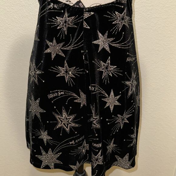 Victoria’s Secret velvet shooting stars slip chemise nightie women’s size small - Picture 6 of 10